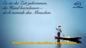 Trauerkarte schreiben Vorlage kurz: Einfühlsame Beispiele für jeden Anlass